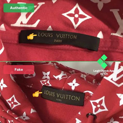 fake louis vuitton supreme trui red|supreme x louis vuitton logo.